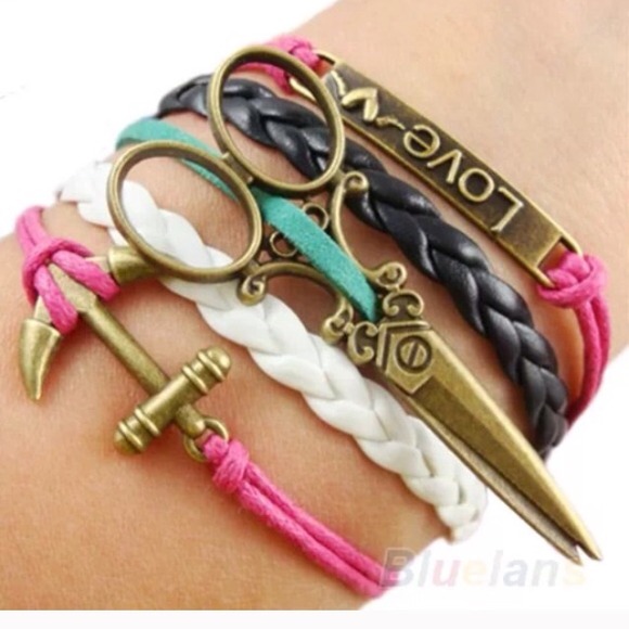 Accessories - 🆕 Listing PU Leather Bracelet Multilayered