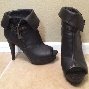 G by Guess - open toe booties