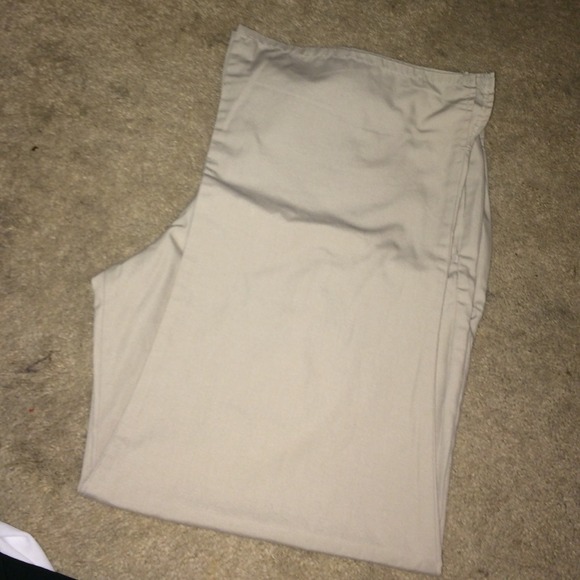 Kaki colored scrub pants - Picture 2 of 2