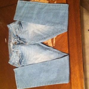 Delia's straight leg blue jeans