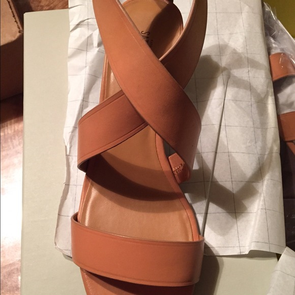 SOLD NWT Kate Spade sz10 brown leather Wedges