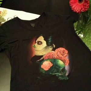 🚫 SOLD 🚫Day of the dead top