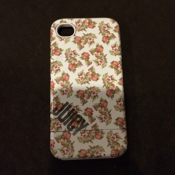 Juicy Couture I phone 4 case