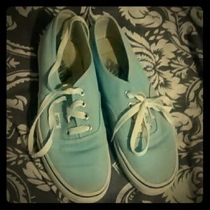 Baby blue Vans