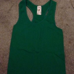Green tanktop