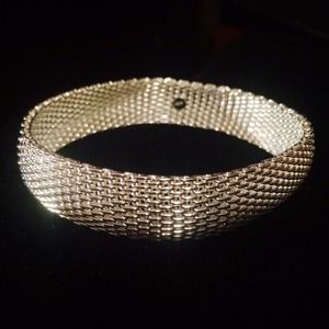 Sterling Sliver Mesh bangle