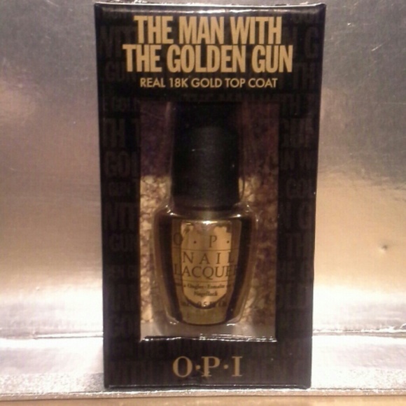 18k Gold Top Coat O?P?I