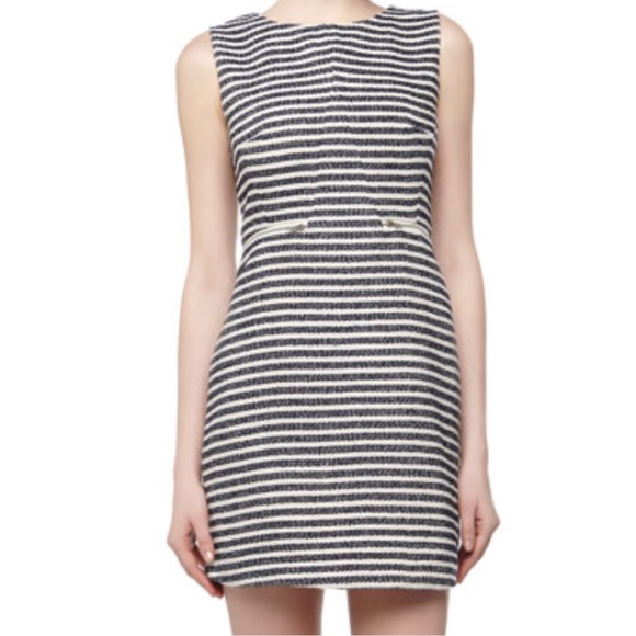 FINAL MARKDOWN ‼️ Navy and white striped dress