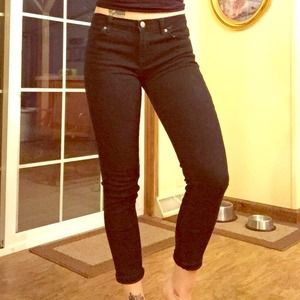 Black High Waisted Skinny Jeans
