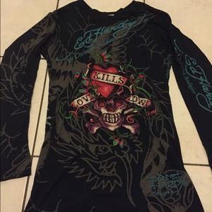 Ed Hardy short dress!