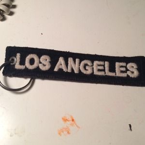 Los Angeles key chain or patch