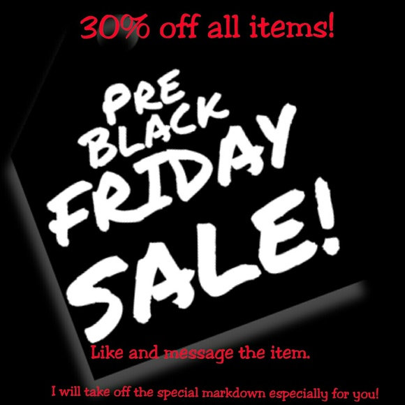 30% off all items!