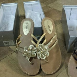 Cute flat sandals 12.00 or all 3 for 30.00