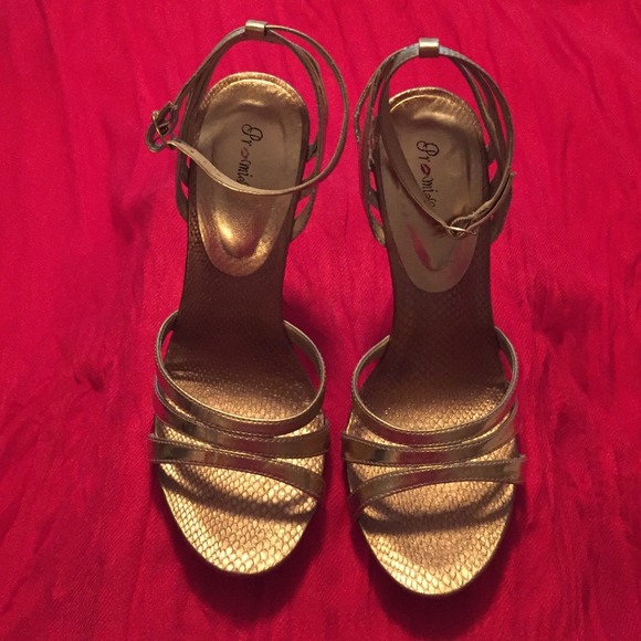 Gold Sandals