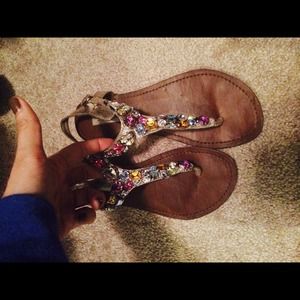 Steve Madden Jeweled sandals