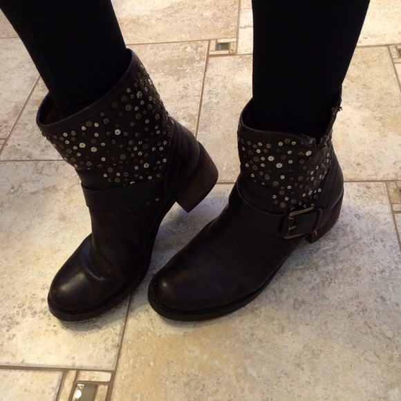 Lucky Brand Studded Boots