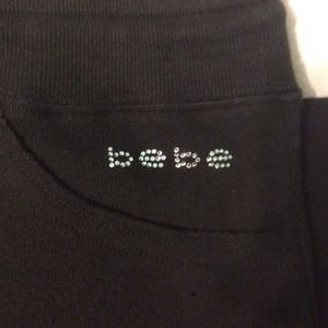 Black bebe sweatpants