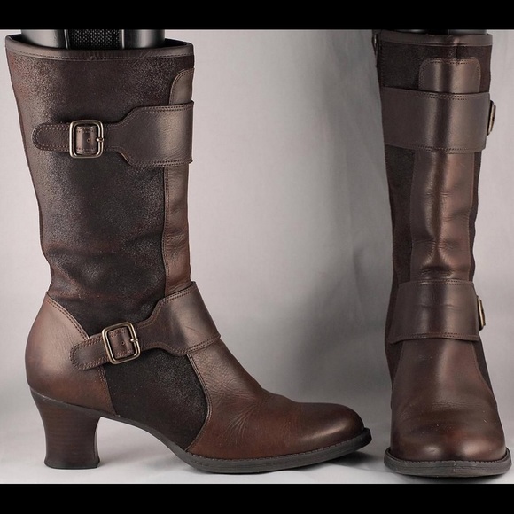 Nurture Salem Black Leather Mid-Calf.. Brown sold