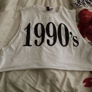 ASOS 1990's crop Tee