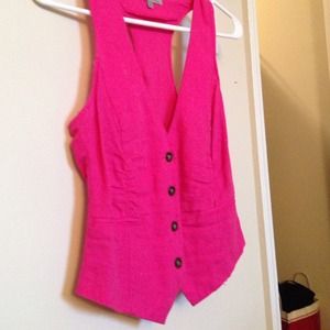 Pink vest