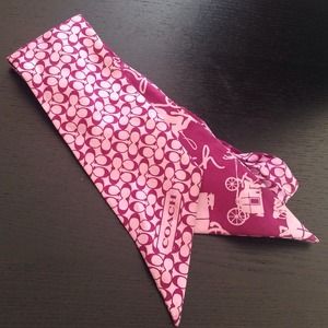 100% Authentic Coach neck scarf