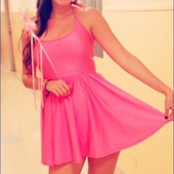 American Apparel Dresses & Skirts - Hot pink American Apparel dress
