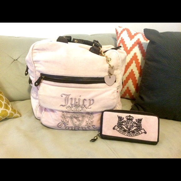 ***SOLD**Juicy Couture Backpack and Wallet