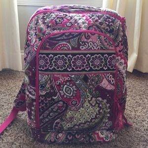 Vera Bradley Book bag w laptop holder