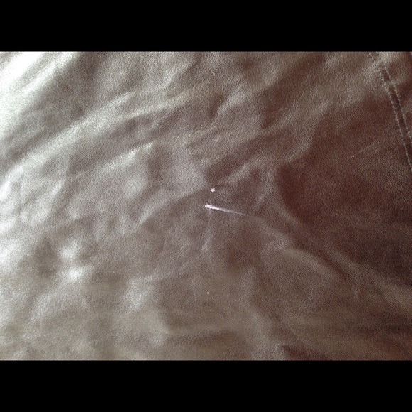 Leather skater skirt🌚 - Picture 4 of 4