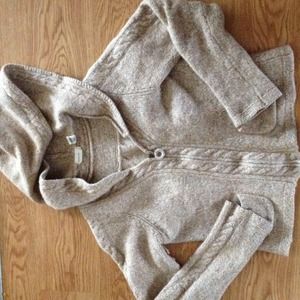 ANTHROPOLOGIE camel sweater