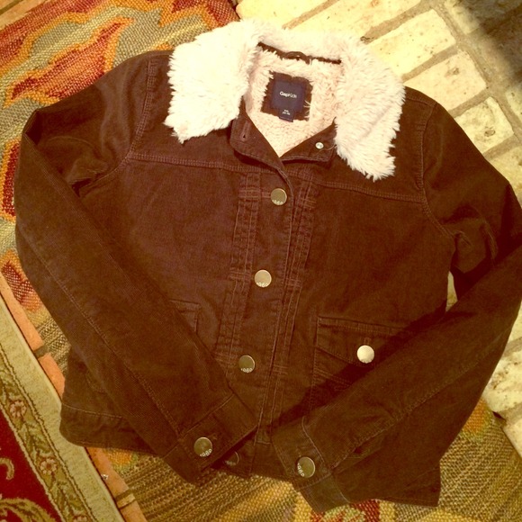Gap brown corduroy jacket.