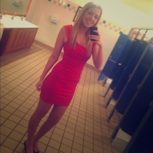 Red Macy's Dress