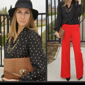 eXPRESS red dress PANTS