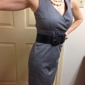 NWT H&M fitted gray dress/size 6