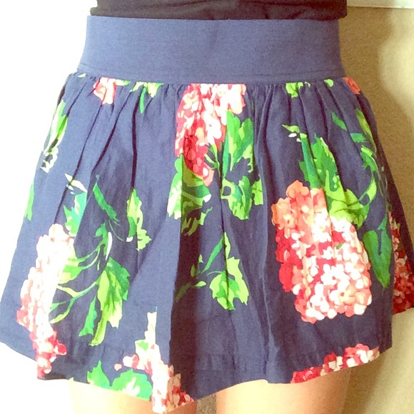 Abercrombie Floral Skirt