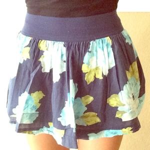 Abercrombie Floral Skirt