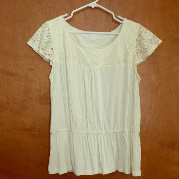 White cream top