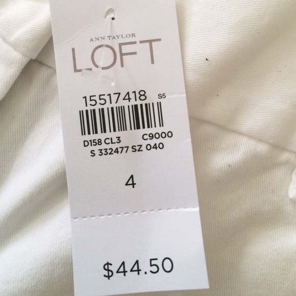 New with Tags - white walking shorts - Picture 2 of 4