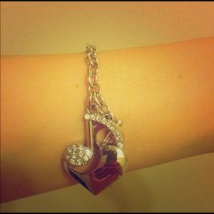 Sterling silver charm Bracelet
