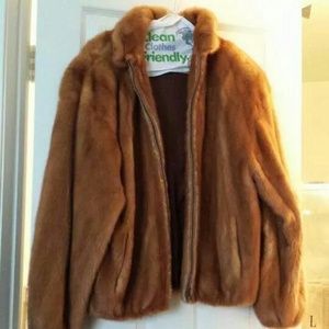 Genuine Mink BomberJacket/Unisex
