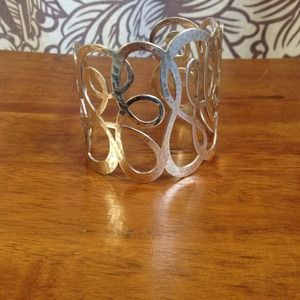 Sterling silver cuff bracelet