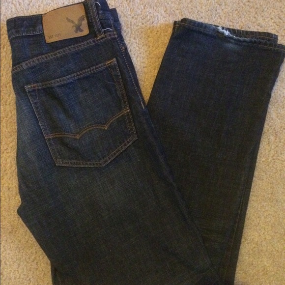 American Eagle Men's Relaxed Straight Jeans