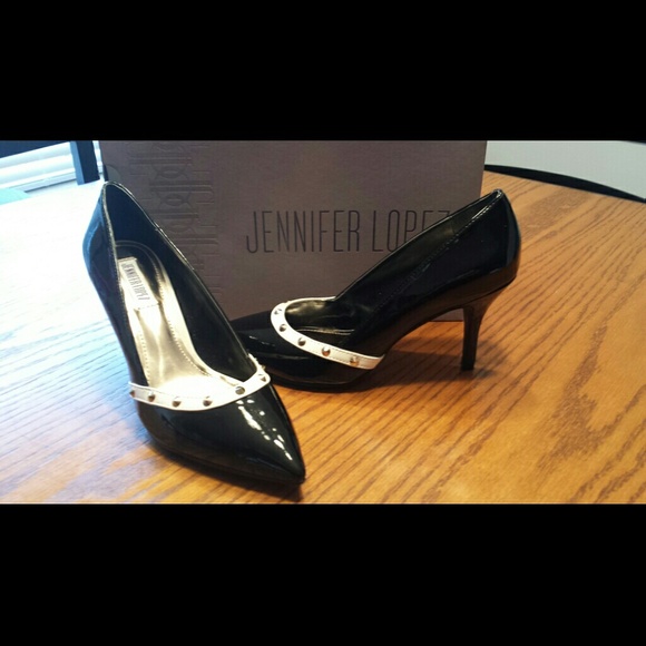 Black Jennifer Lopez heels