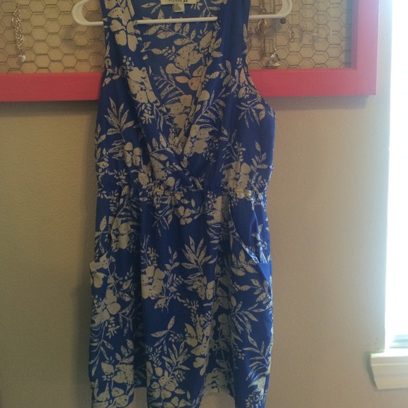 Blue dress