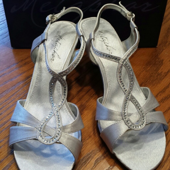 After 5 or formal silver shoes