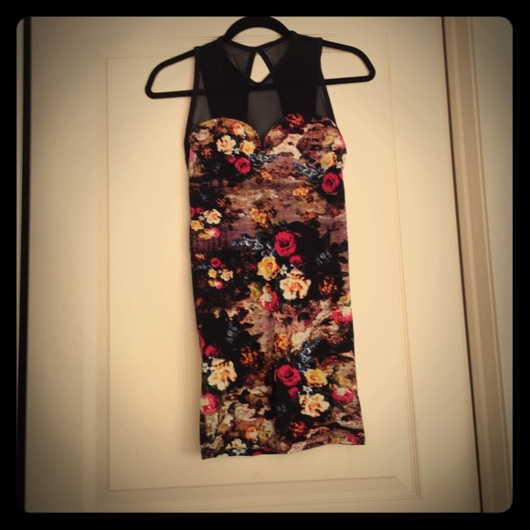 Floral Motel Rock dress size small