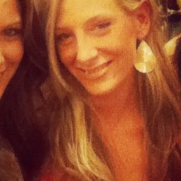 Gold earrings