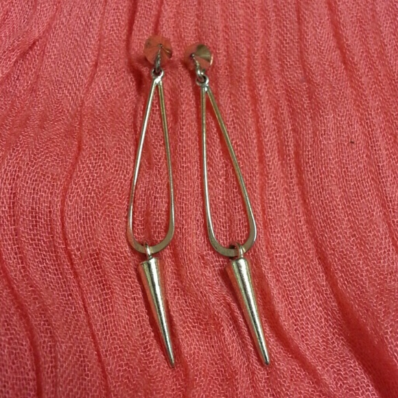 Hanging earrings