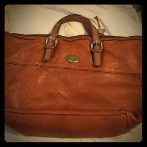 Fossil Handbag -- Genuine leather