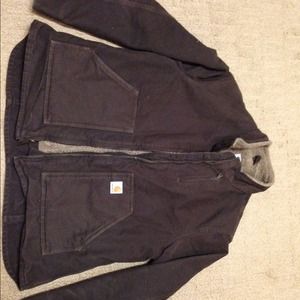 Womens XL Carhartt Dark Brown Coat